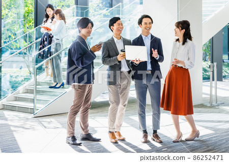 Business company office scene shooting cooperation "LINK FOREST" 86252471