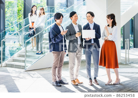 Business company office scene shooting cooperation "LINK FOREST" Business company office scene shooting cooperation "LINK FOREST" 86253458