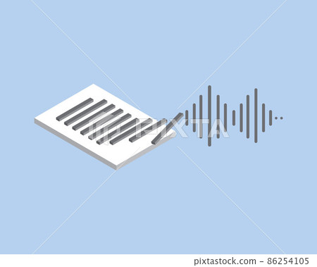 Speech synthesis or convert text to speech or natural sounding audio  technology 86254105