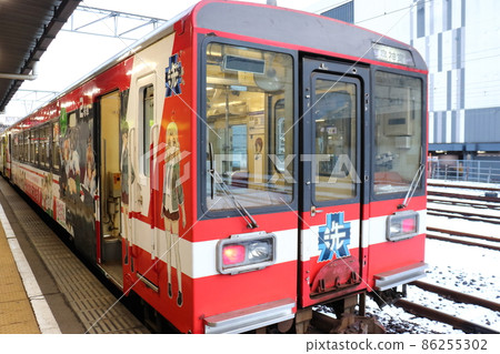鹿島臨海鐵道 6000 型機車在水戶站 86255302