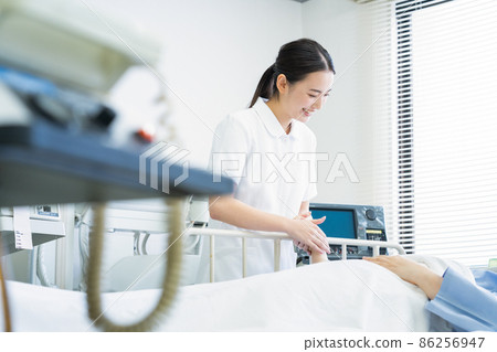 Hospital medical ICU doctor doctor nurse hospitalization 86256947