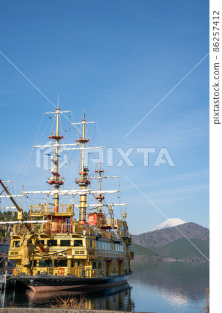 Mt. Fuji, Lake Ashi, Hakone Town Port Mt. Fuji, Lake Ashi, Hakone Town Port 86257412