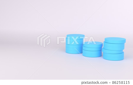 Coin image: 3DCG illustration 86258115