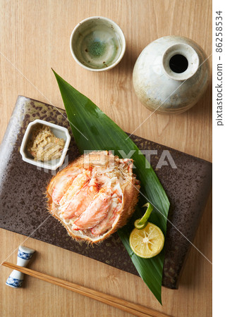 Hairy crab shell Hairy crab shell 86258534