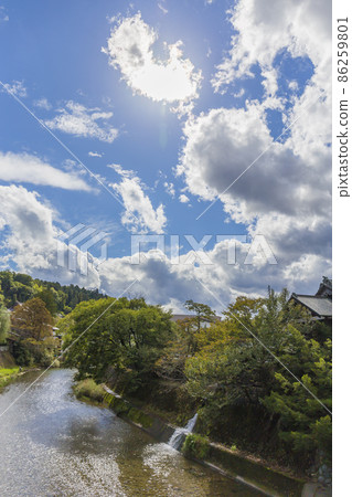 Takayama old townscape Hida Takayama townscape Takayama old townscape Hida Takayama townscape 86259801