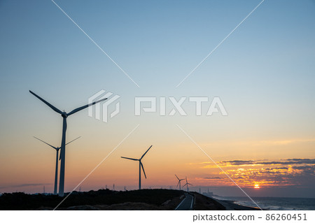 [Shizuoka Prefecture] Hamaoka Coast Dawn 86260451