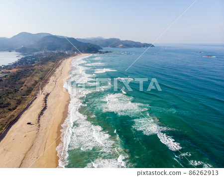 [京都府]丹後半島、古天橋箱石海灘 86262913
