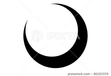 日本家徽月亮 86263359