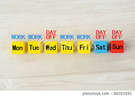 Image of 3 days a week Image of 3 days a week 86263885