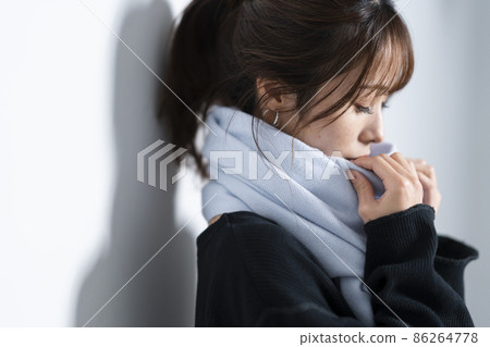 冬季時尚的女性 冬季時尚的女性 86264778