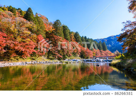 Korankei Gorge, a famous spot for autumn leaves, Toyota City, Aichi Prefecture Korankei Gorge, a famous spot for autumn leaves, Toyota City, Aichi Prefecture 86266381