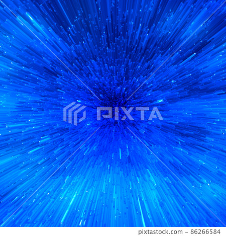 呈放射狀分佈的方形神秘藍色背景 86266584