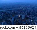 Umeda night view-aerial photography- 86266629