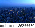 Osaka Umeda night view-aerial photography- 86266630