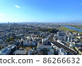 From the sky above Hirakata-Aerial photography- 86266632