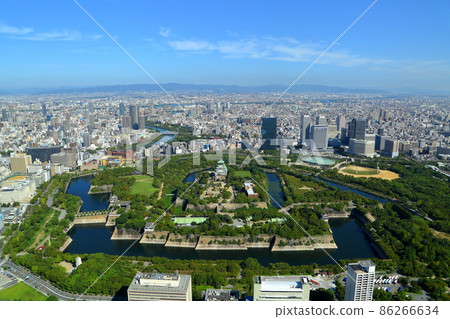 Osaka Castle - Aerial shooting ~ Osaka Castle - Aerial shooting ~ 86266634