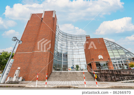 Yokote City, Akita Prefecture, Yokote City Fureai Center Kamakura Museum in fine weather 86266970