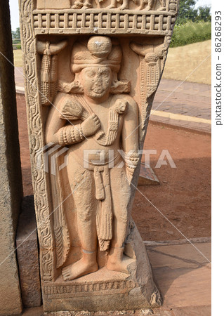 Stupa No 1, North Gateway,  Right  Pillar, Inside Panel 4 86268293