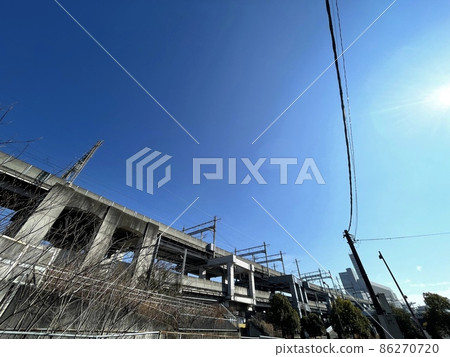 Between Omiya Station and Saitama Shintoshin Station, elevated on the Minami-Odori East Line 86270720