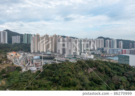the under construction site at Tseung Kwan O to Lam Tin Tunnel 23 Jan 2022 the under construction site at Tseung Kwan O to Lam Tin Tunnel 23 Jan 2022 86270999