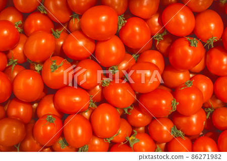 Red Tomatoes Healthy Organic Fresh Healthy Food Background 86271982