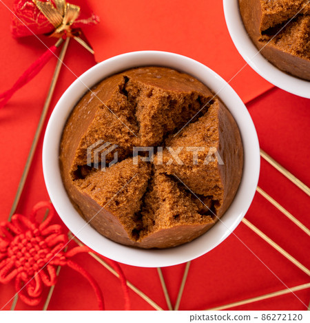 Fa gao steamed spongge cake スポンジケーキ 86272120