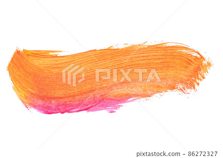 abstract acrylic watercolor paint brush stroke texture isolated on white background for logo and banner. design, creative, and illustration. abstract acrylic watercolor paint brush stroke texture isolated on white background for logo and banner. design, creative, and illustration. 86272327