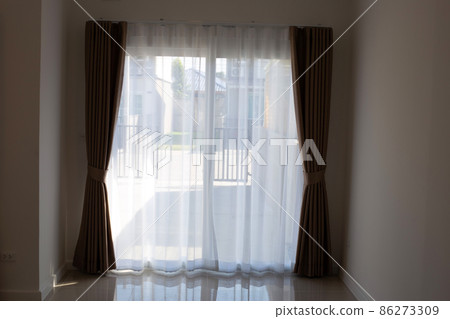 Curtains door or window, Room decoration interior 86273309