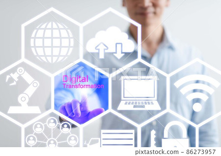 Digital Transformation (DX) image 86273957