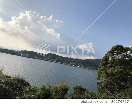 Lake Hamana in Hamamatsu City Lake Hamana in Hamamatsu City 86274737