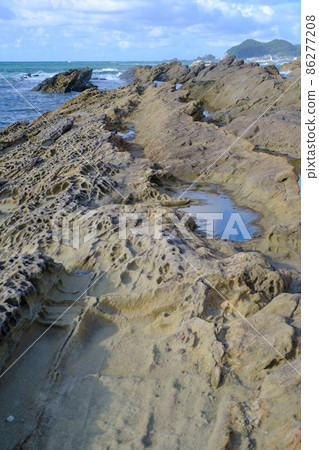 福井縣越前海岸的弁慶之羽 86277208