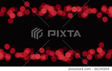 Red bokeh sparkle lights abstract frame Red bokeh sparkle lights abstract frame 86280904