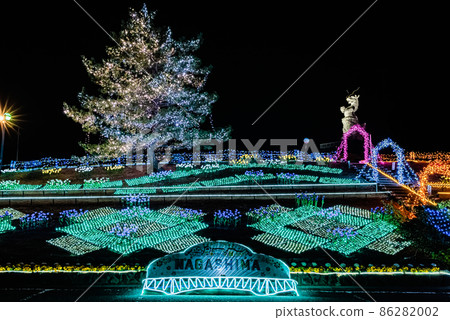 Nagashima Town (Izumi District, Kagoshima Prefecture) First Illumination Event "Flowers of Hikari" Nagashima Town (Izumi District, Kagoshima Prefecture) First Illumination Event "Flowers of Hikari" 86282002