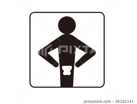 Pelvic pictogram 86282141