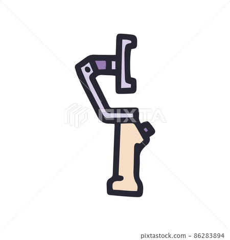 phone stabilizer color vector doodle simple icon phone stabilizer color vector doodle simple icon 86283894
