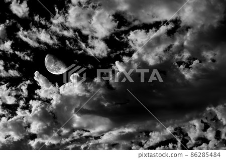 Moon and Clouds Moon and Clouds 86285484
