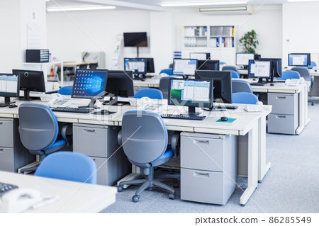 Unmanned office interior 86285549
