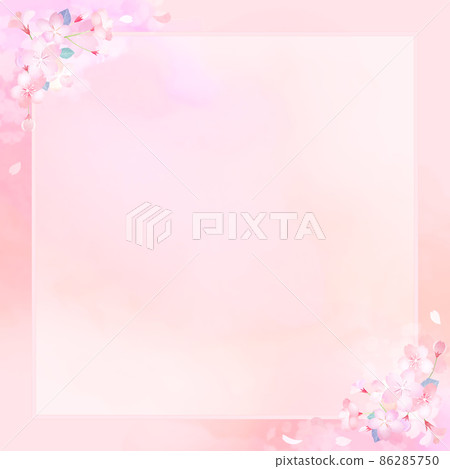 cherry blossom frame 86285750