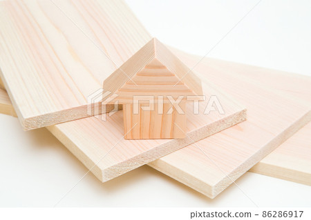 Image of housing and timber house building Image of housing and timber house building 86286917