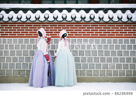 Winter scenery, palace outing, winter travel Winter scenery, palace outing, winter travel 86286998