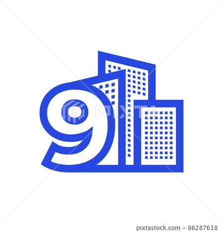 number 9 nine with building property apartment logo design vector graphic symbol icon illustration creative idea number 9 nine with building property apartment logo design vector graphic symbol icon illustration creative idea 86287618