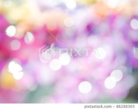 Background material: Reflection with polka dots, colorful system Background material: Reflection with polka dots, colorful system 86288303
