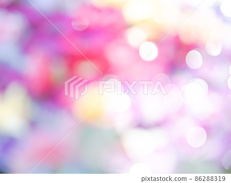Background material: Reflection with polka dots, colorful system Background material: Reflection with polka dots, colorful system 86288319