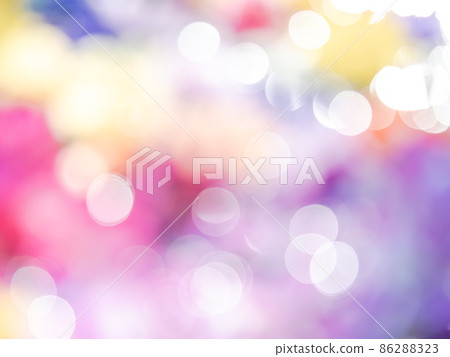 Background material: Reflection with polka dots, colorful system Background material: Reflection with polka dots, colorful system 86288323