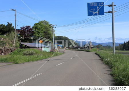 Akita Prefectural Road 68 Shirasawa Tashiro Line Hanaokamachi Akita Prefectural Road 68 Shirasawa Tashiro Line Hanaokamachi 86288927