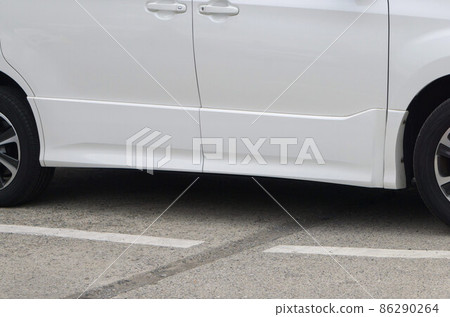 Car side sill threshold 86290264