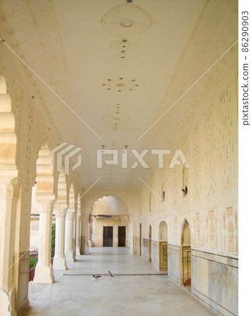 Amber Palace, a World Heritage Site in Jaipur, India 86290903