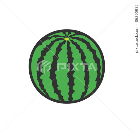 水果插畫西瓜 水果插畫西瓜 86290953