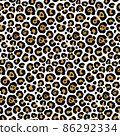 Abstract Leopard Animal Motif Vector Seamless Pattern Design 86292334