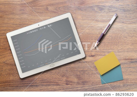 Vital statistics reflected on tablet devices: Changes in the number of deaths Vital statistics reflected on tablet devices: Changes in the number of deaths 86293620